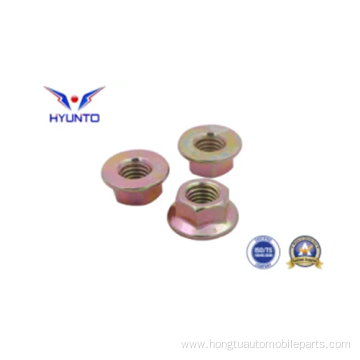 Stainless M8 Zinc Plated Carbon Steel Flange Nut